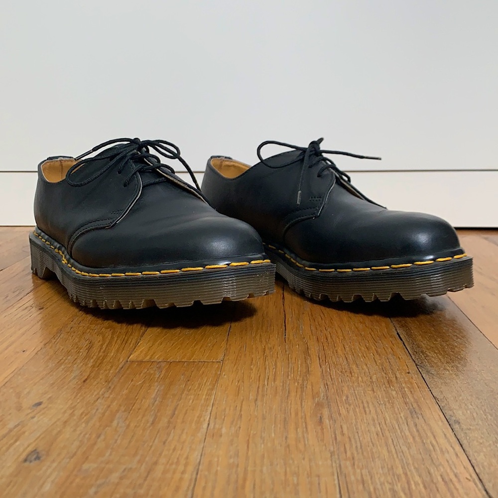 Dr. Martens LEATHER OXFORD SHOES